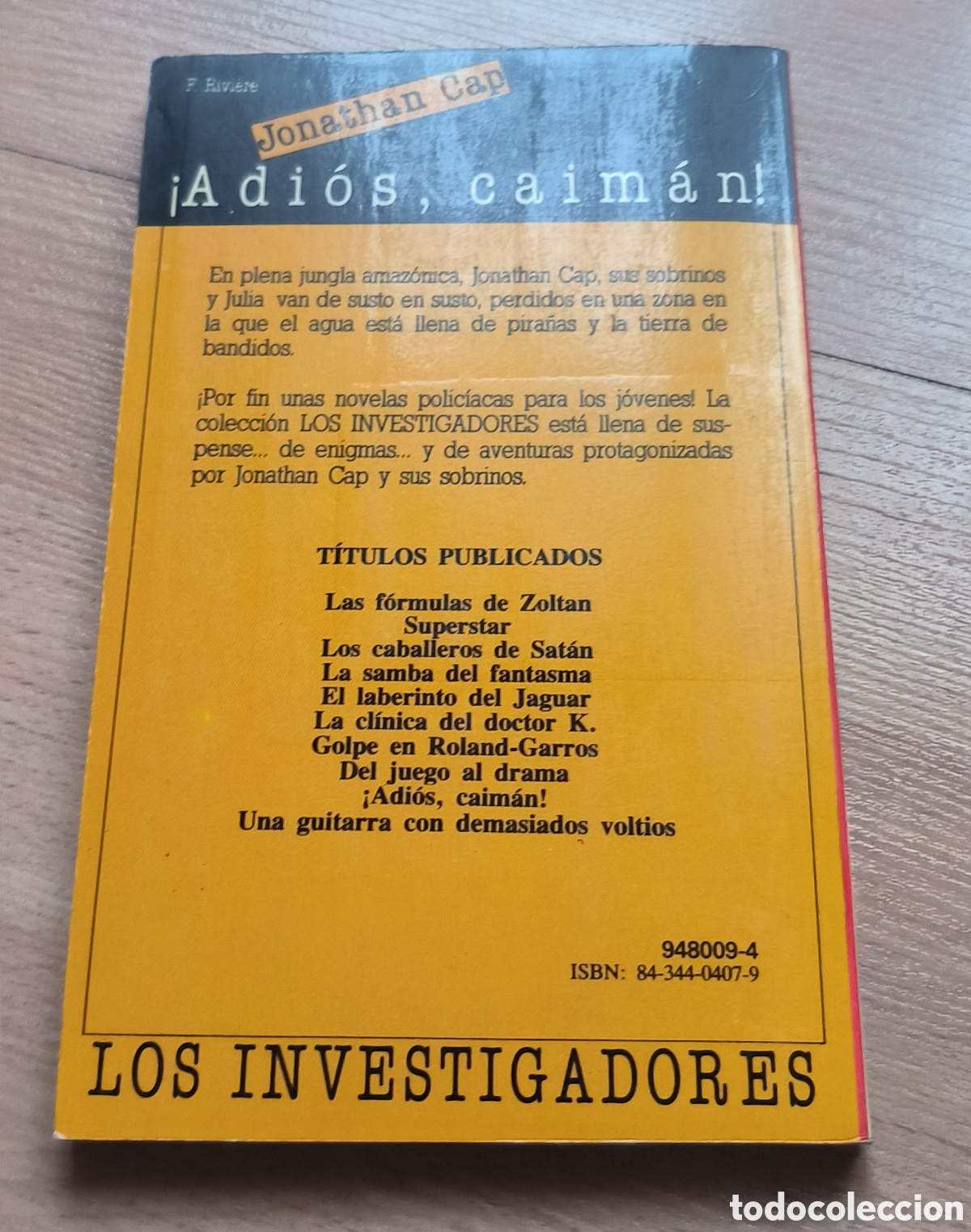 Libros de segunda mano: Libro Adi&oacute;s, caim&aacute;n 1988 - Foto 2