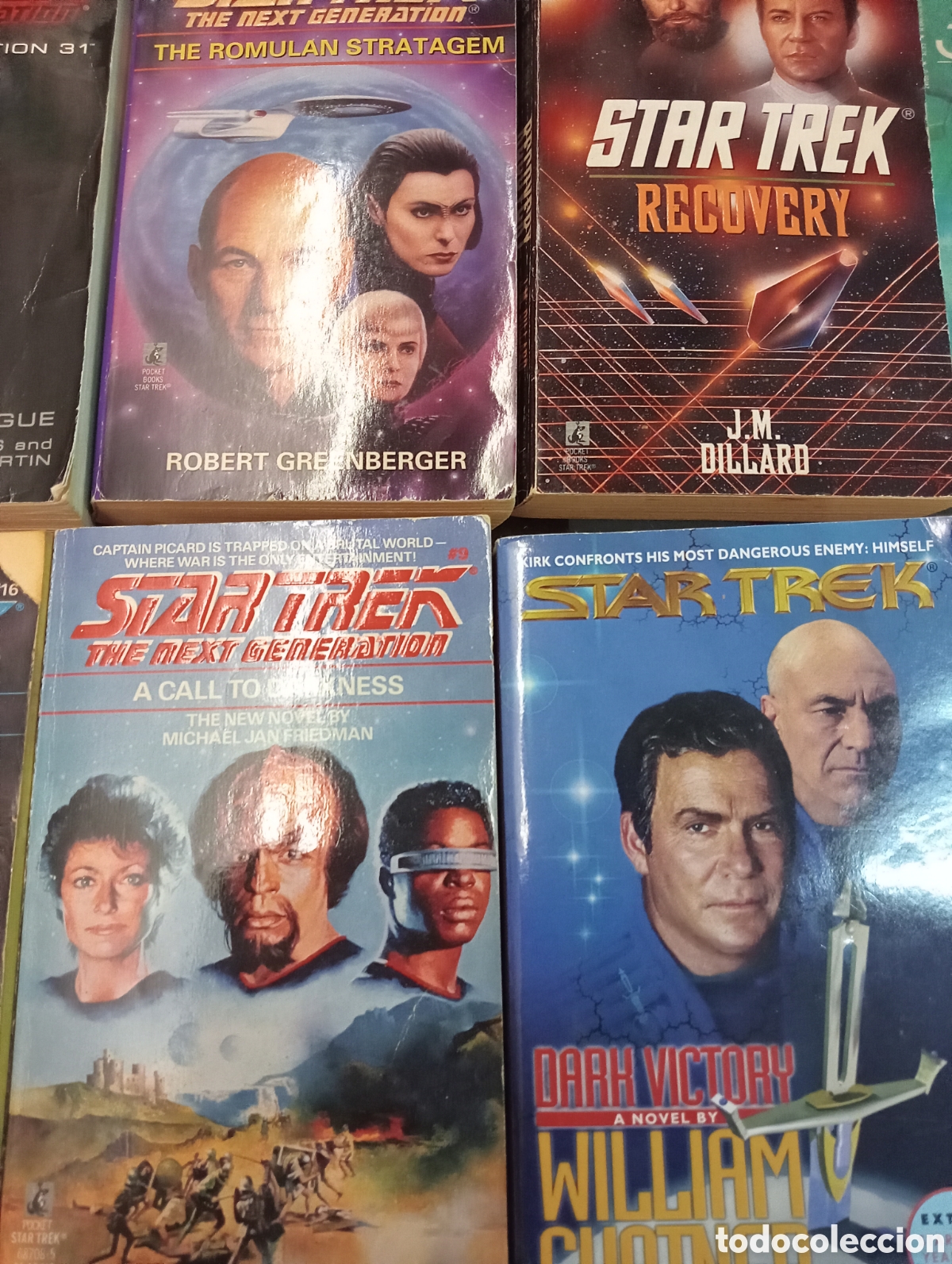 Libros de segunda mano: 15 NOVELAS STRAR TREK - Foto 2