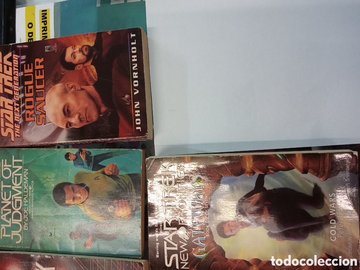 Libros de segunda mano: 15 NOVELAS STRAR TREK - Foto 3