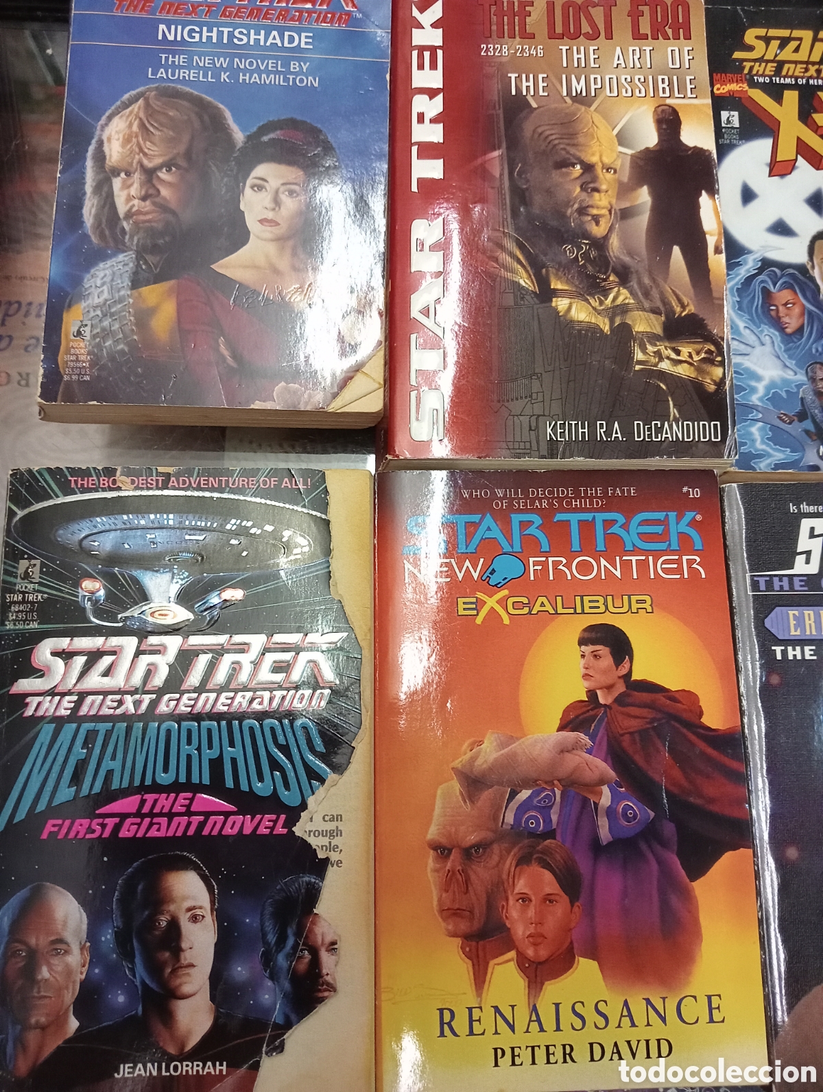Libros de segunda mano: 15 NOVELAS STRAR TREK - Foto 4