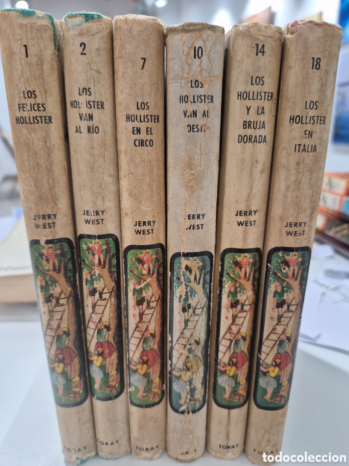 Libri di seconda mano: 6 libros de Los Hollister de Jerry West