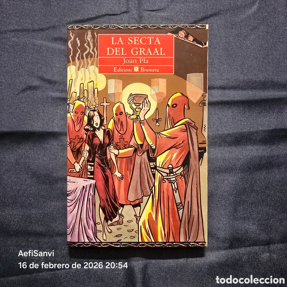 Libros de segunda mano: LA SECTA DEL GRAAL (JOAN PLA) (BROMERA) - Foto 1
