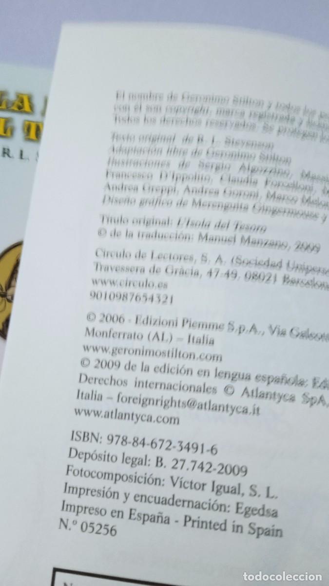 Libros de segunda mano: GERONIMO STILTON La isla del tesoro - Foto 5