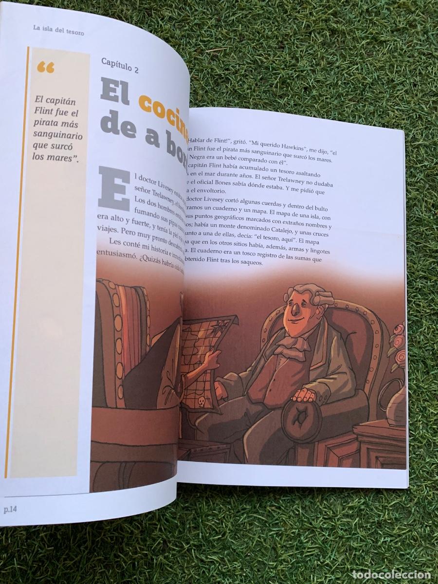 Libros de segunda mano: La isla del tesoro Edici&oacute;n Abreviada P&uacute;blico - Foto 3