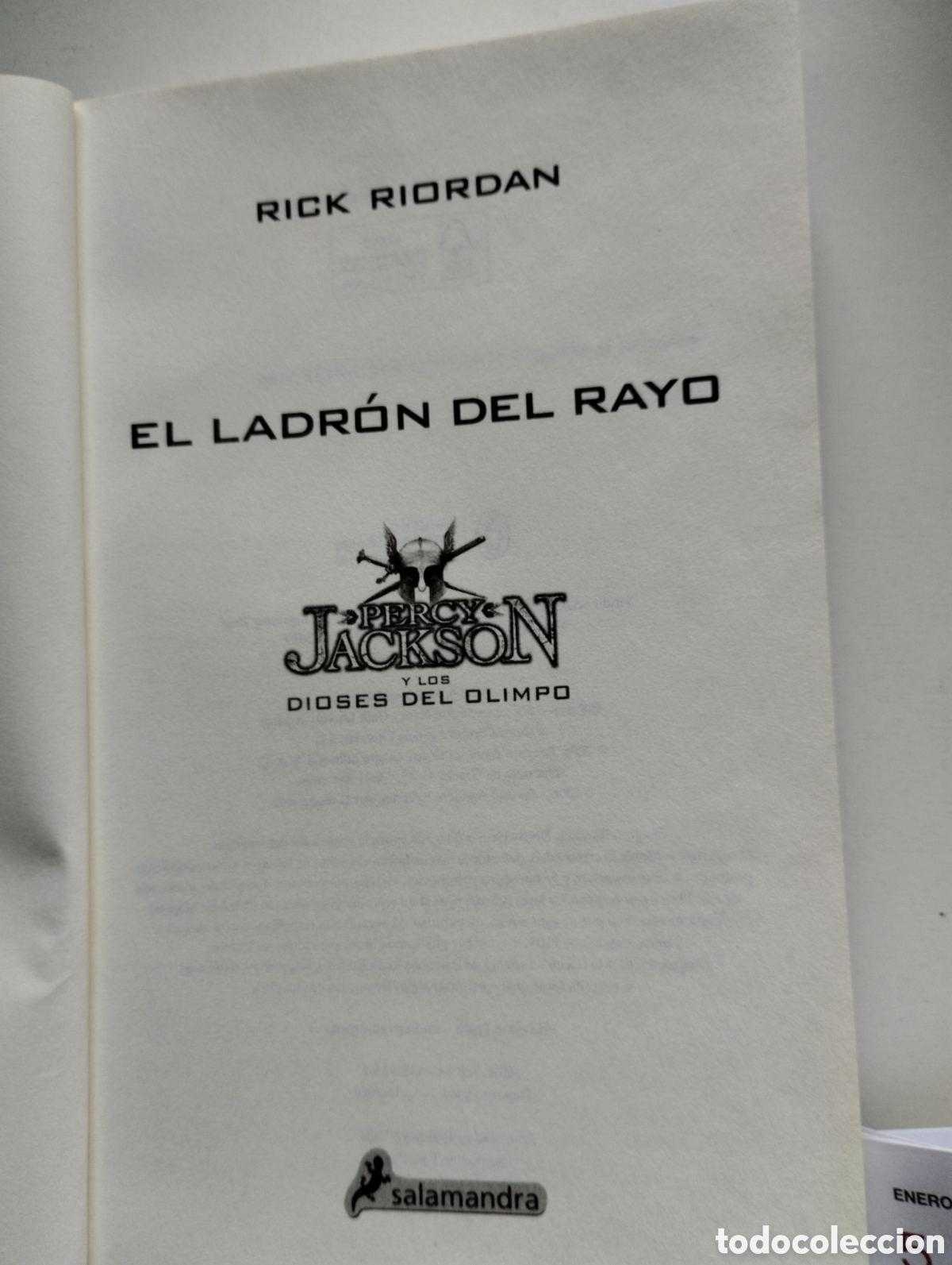 Libros de segunda mano: PERCY JACSON, EL LADR&Oacute;N DEL RAYO - Foto 4