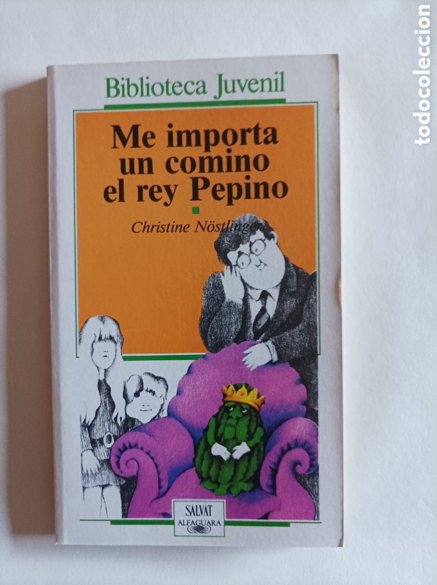 Libros de segunda mano: Me importa un comino al rey Pepino / Christine Nostlinger. Biblioteca juvenil Salvat