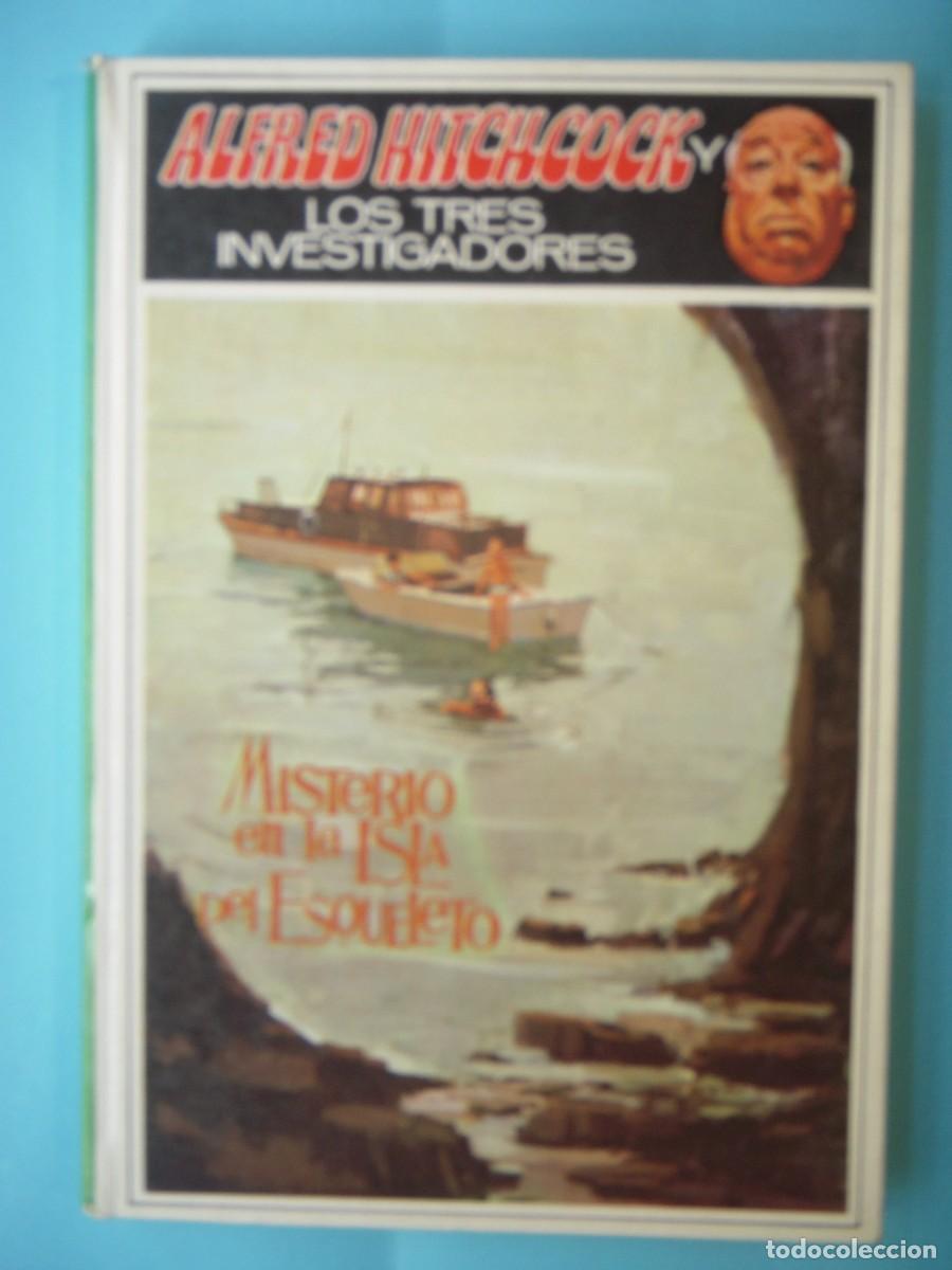 Libri di seconda mano: MISTERIO EN LA ISLA DEL ESQUELETO - ALFRED HITCHCOCK Y LOS TRES INVESTIGADORES - MOLINO N.6, 1982