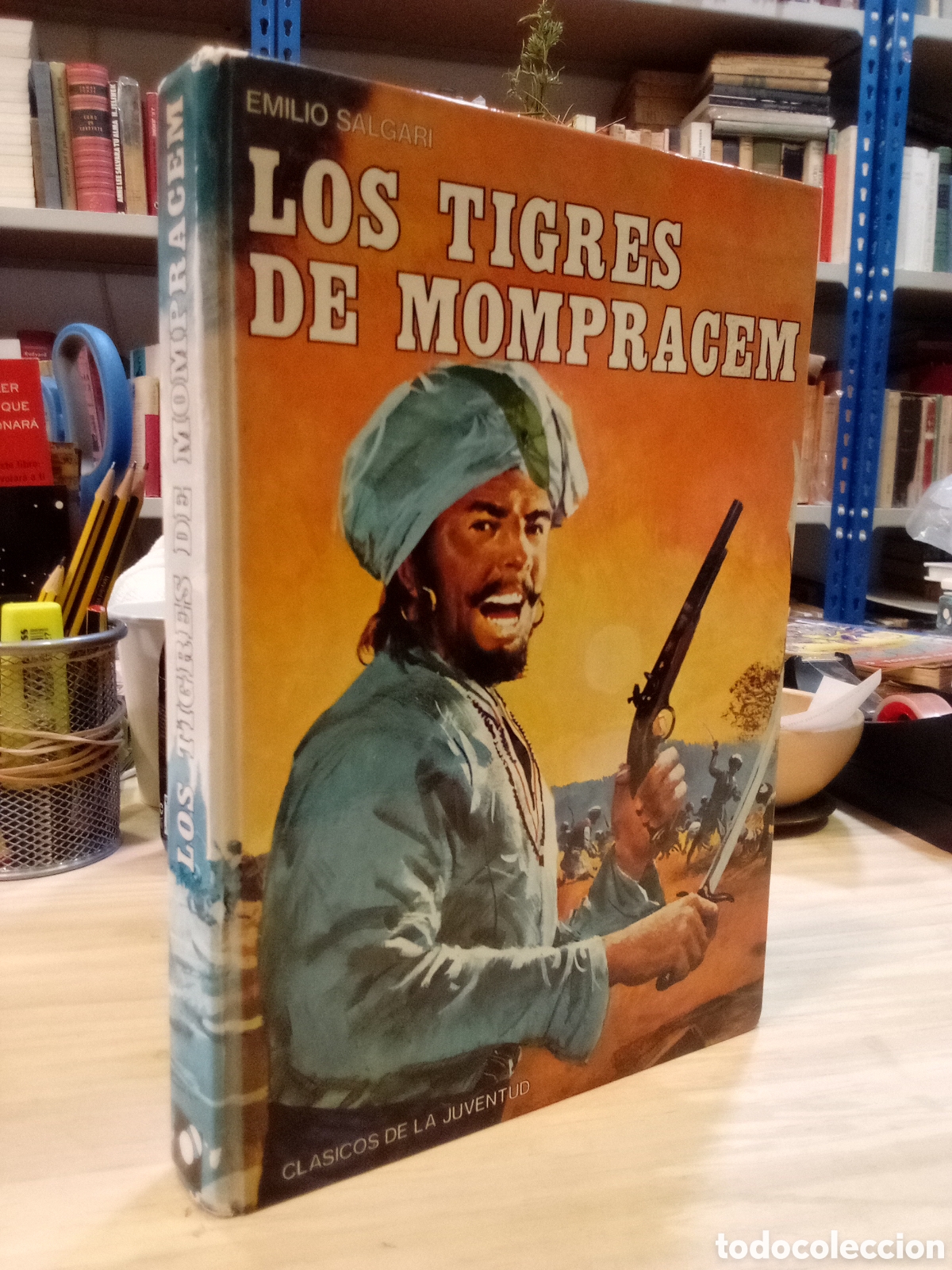 Libros de segunda mano: Emilio Salgari - Los tigres de Mompracem