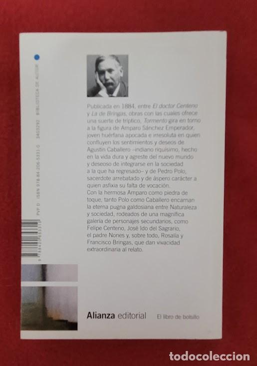 Libros de segunda mano: Libro Tormento P&eacute;rez Gald&oacute;s - Foto 2