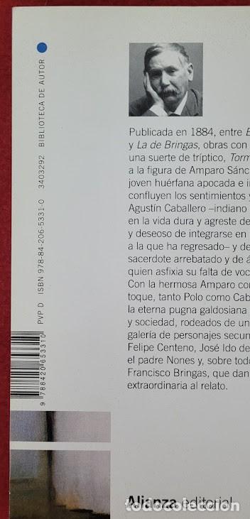 Libros de segunda mano: Libro Tormento P&eacute;rez Gald&oacute;s - Foto 3