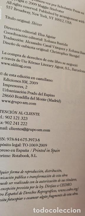 Libros de segunda mano: Libro Temblor Maggie Stiefvater - Foto 3