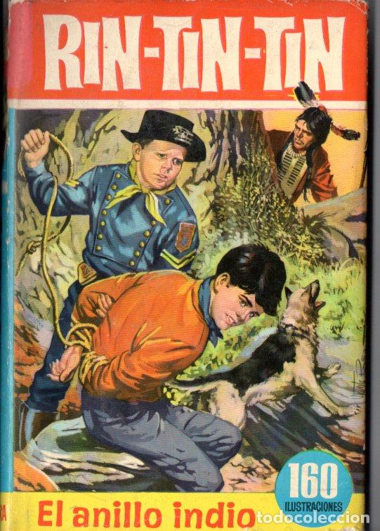 Libros de segunda mano: RIN TIN TIN : EL ANILLO INDIO (H&Eacute;ROES BRUGUERA N&ordm;17, 1965)