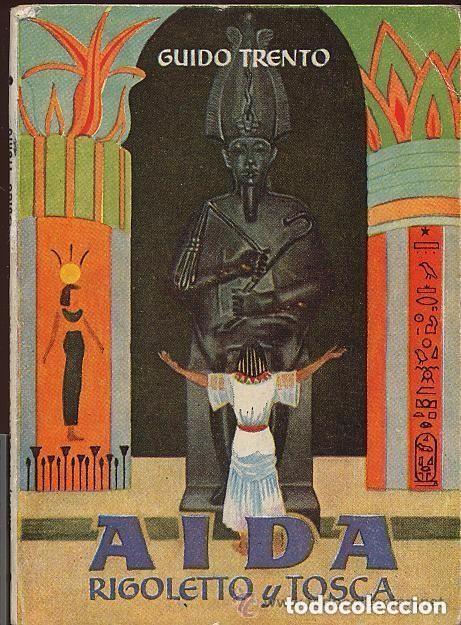 Libros de segunda mano: Minilibro Coleccion ENCICLOPEDIA PULGA N 69 -11 X 8 CM- AIDA RIGOLETO Y TOSCA