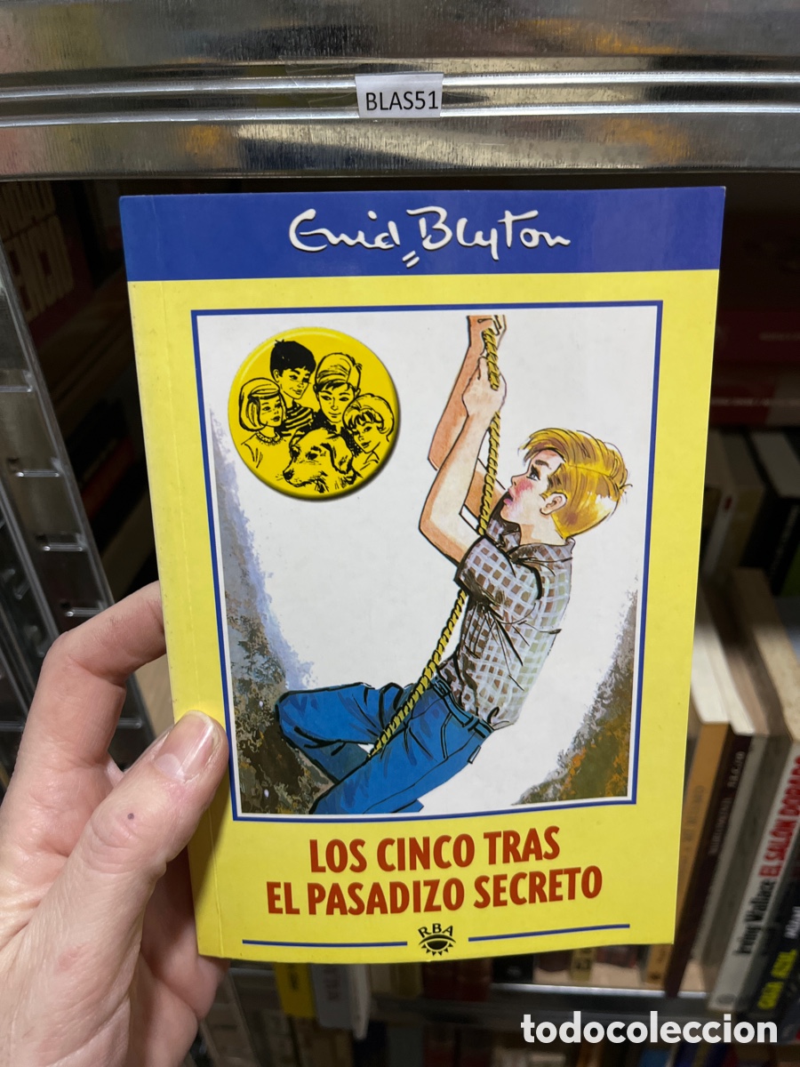 Libros de segunda mano: Blas51 los cinco tras el pasadizo, Enid Blyton