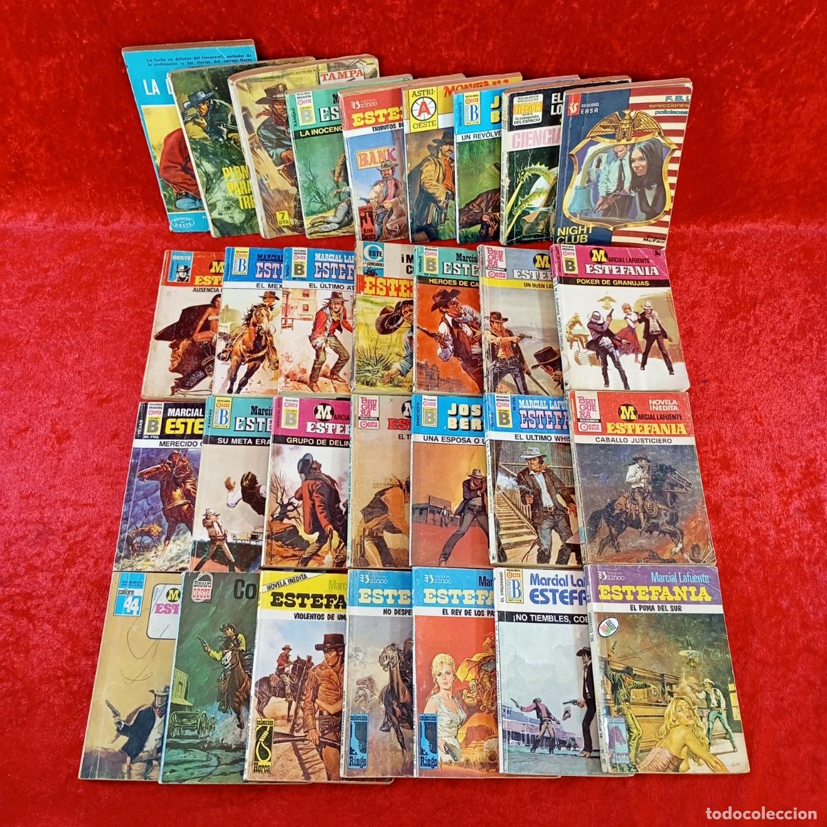 Libri di seconda mano: LOTE 30 LIBROS - LITERATURA JUVENIL - ESTEFAN&Iacute;A, MARCIAL LA FUENTE Y OTROS - OESTE - VER FOTOS/ 8880