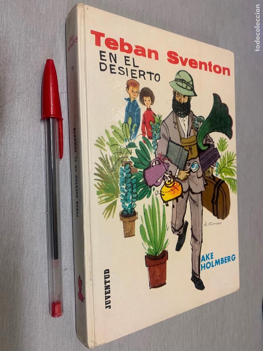 Livros em segunda m&atilde;o: TEBAN SVENTON EN EL DESIERTO / AKE HOLMBERG 15 / EDITORIAL JUVENTUD 1&ordf; EDICI&Oacute;N 1963