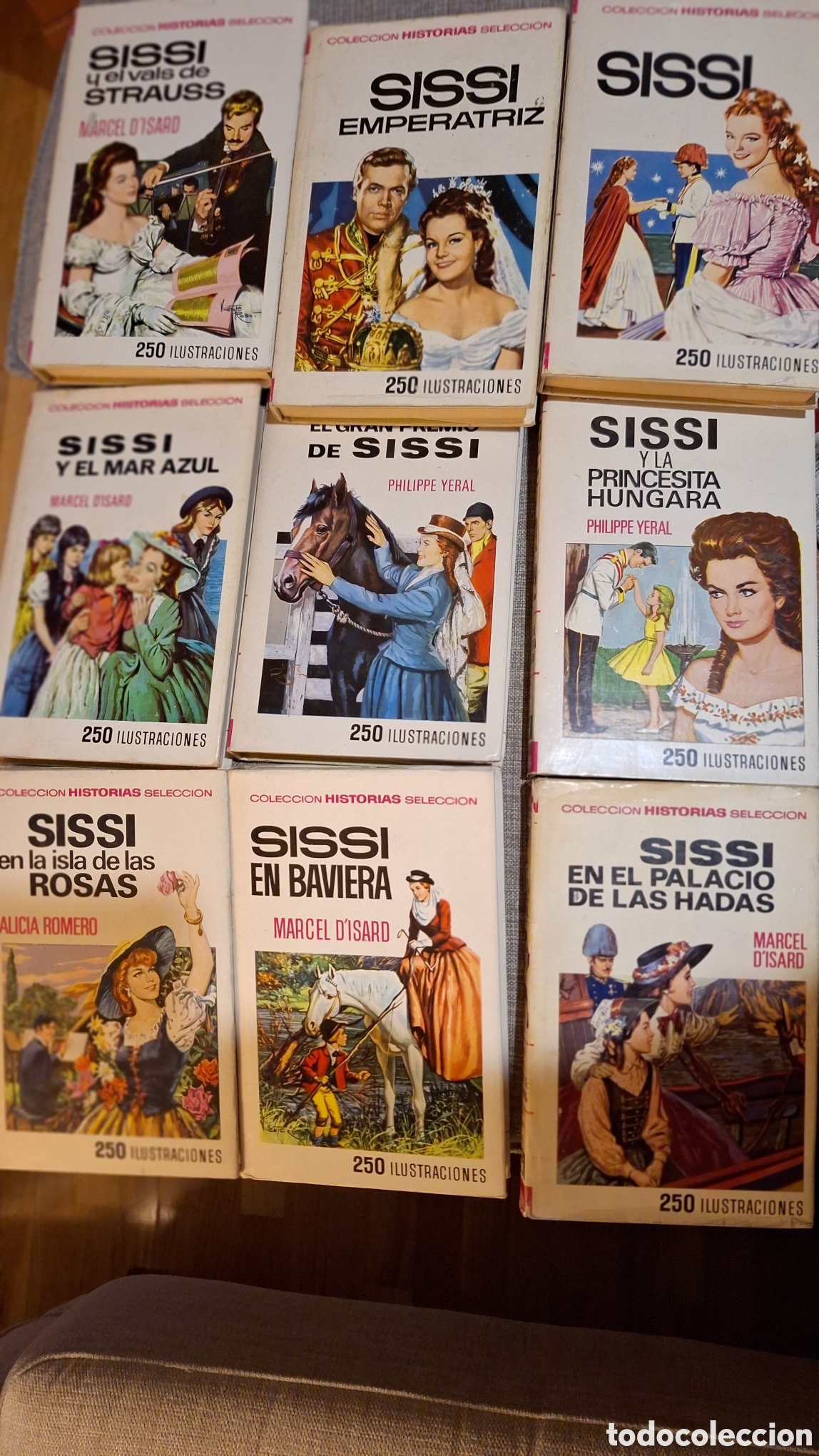 Libros de segunda mano: SISSI, 15 LIBROS DE COLECCION HISTORIAS