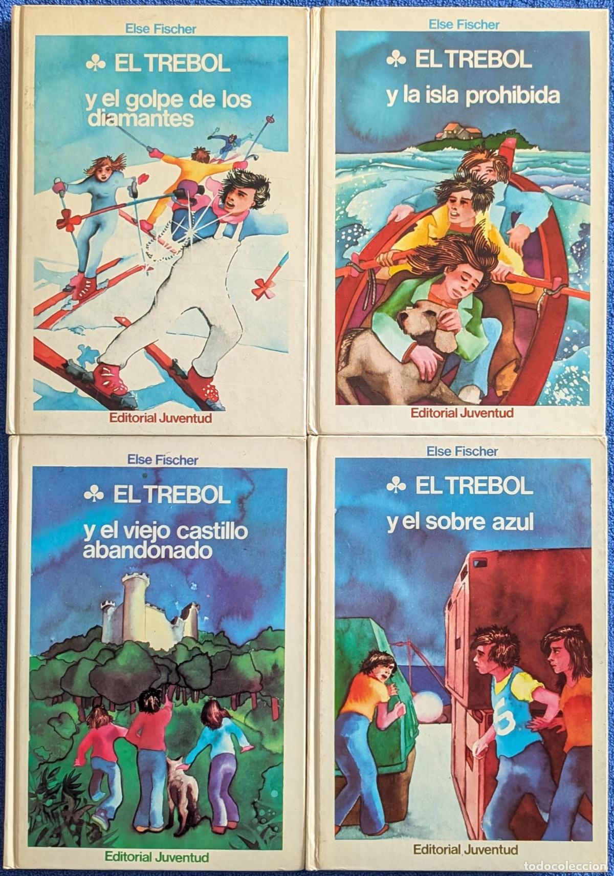 Libros de segunda mano: Colecci&oacute;n de libros de El Trebol - Else Fischer - Editorial Juventud (1977) &iexcl;Impecables!