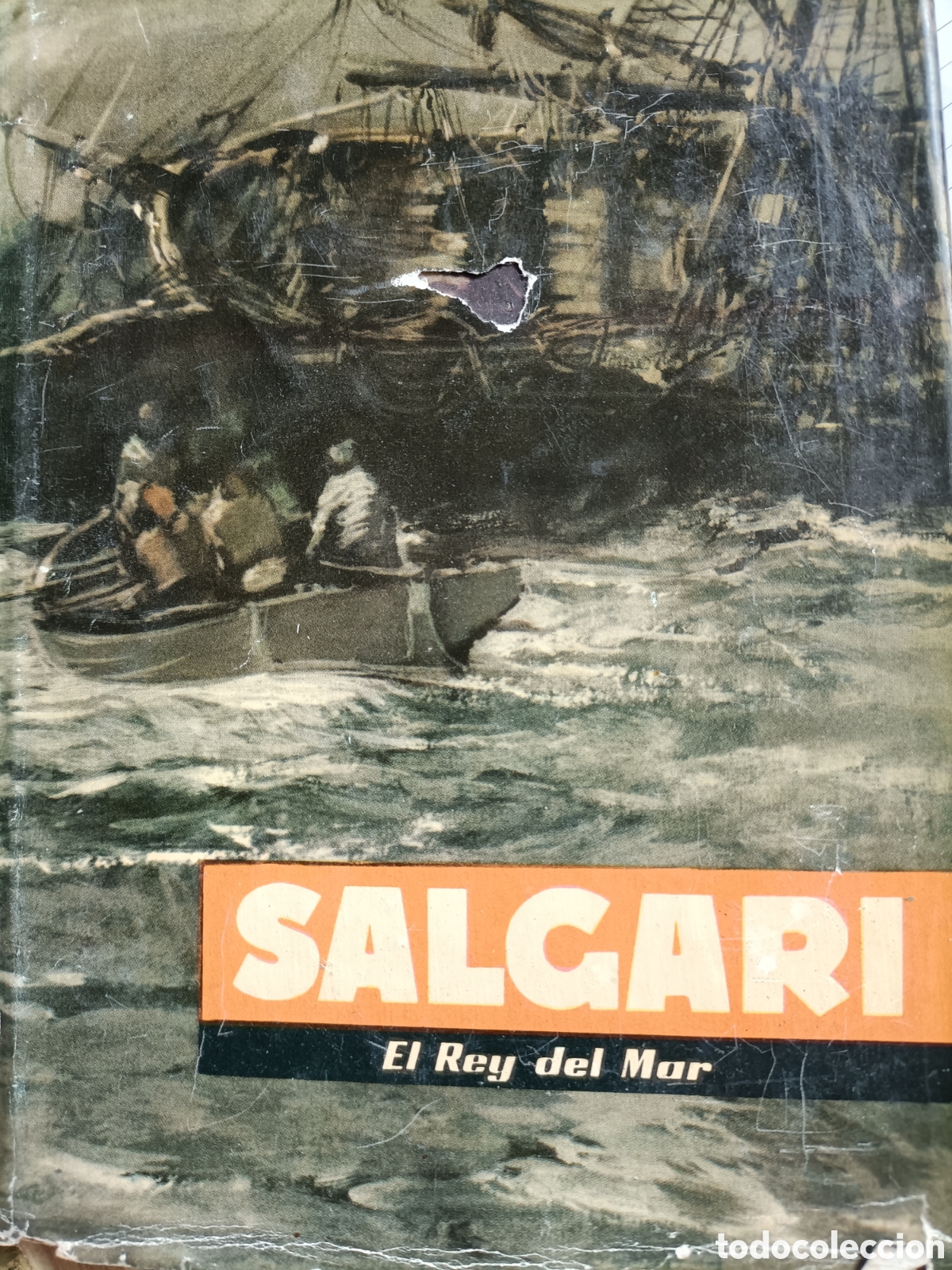 Libros de segunda mano: 5 libros antiguos de Emilio Salgari - Foto 3