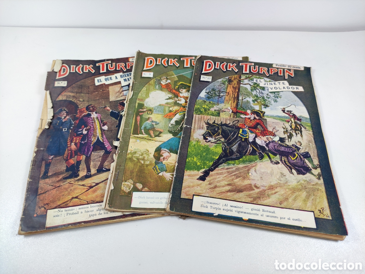 Libros de segunda mano: Lote Dick Turpin n&deg; 2 - 9 - 17