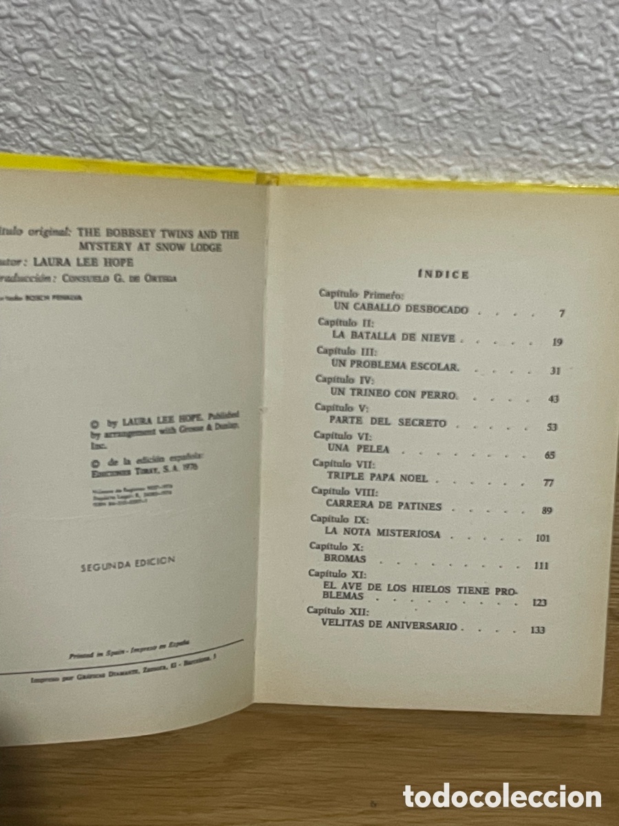 Libros de segunda mano: Libro antiguo Los Gemelos - Foto 3