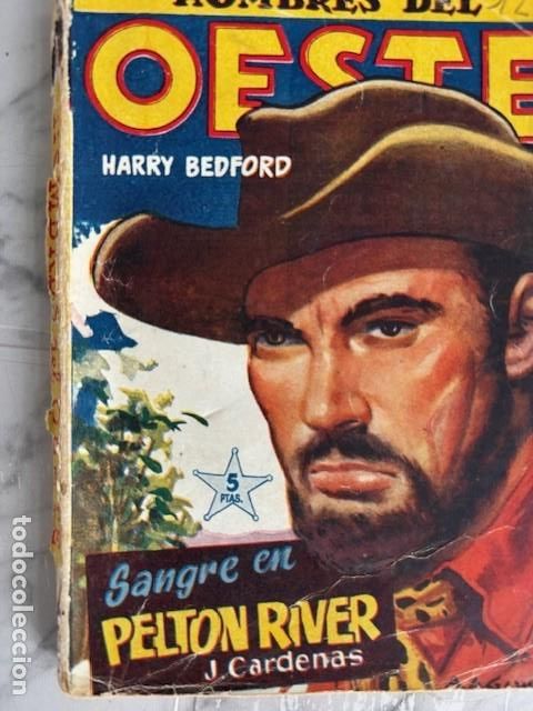 Libros de segunda mano: HOMBRES DEL OESTE N&ordm; 125 - HARRY BEDFORD - Ed. Cliper