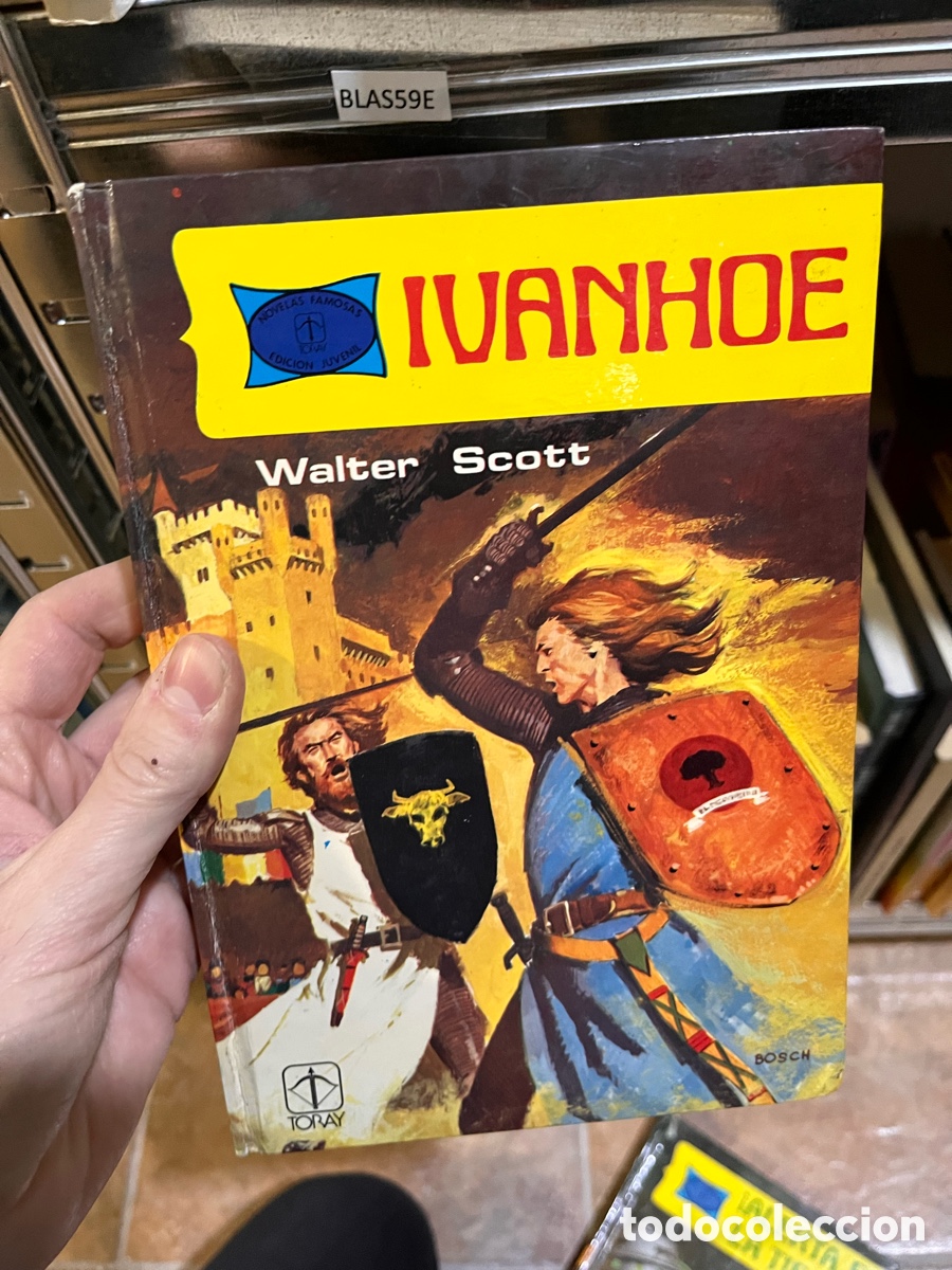 Libros de segunda mano: BLAS59E novelas FAMOSAS EDICION JUVENIL ivanhoe Walter Scott, toray