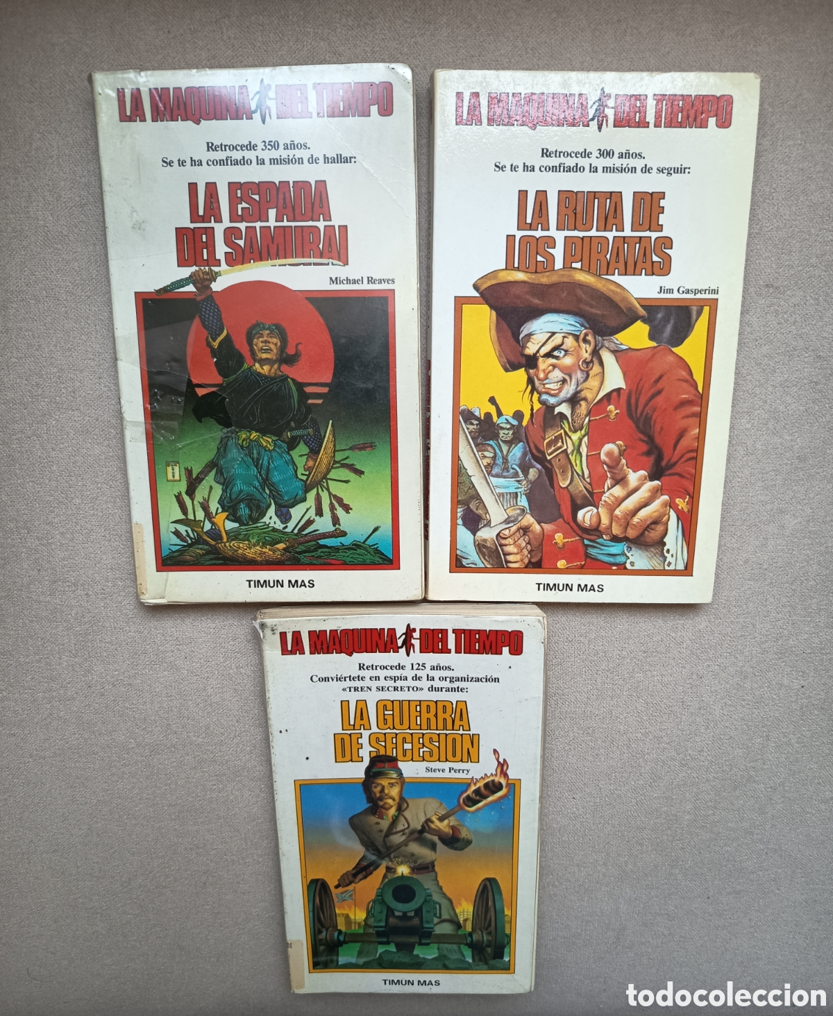 Libros de segunda mano: 3 Libros La M&aacute;quina del Tiempo