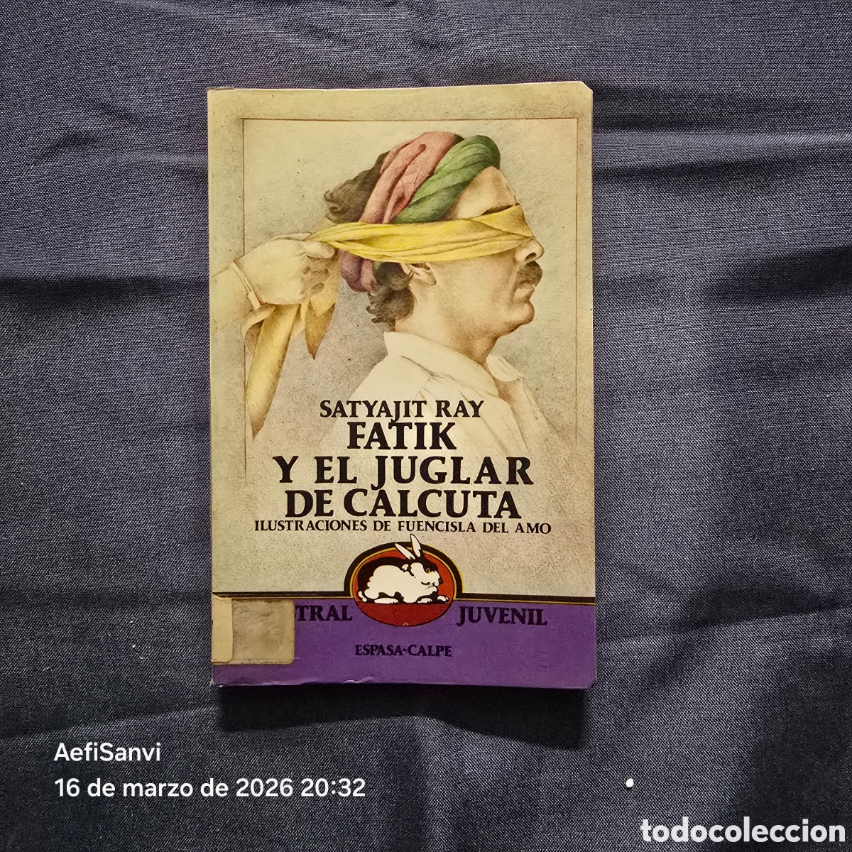 Libros de segunda mano: FATIK Y EL JUGLAR DE CALCUTA (SATYAJIT RAY) (AUSTRAL JUVENIL, ESPASA-CALPE)