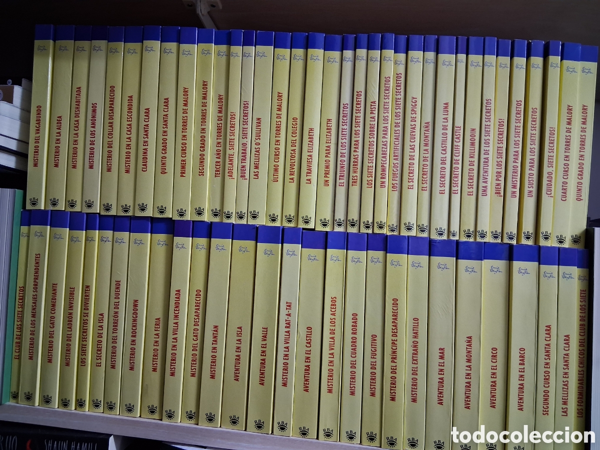Libros de segunda mano: Enid Blyton - Lote 63 libros RBA