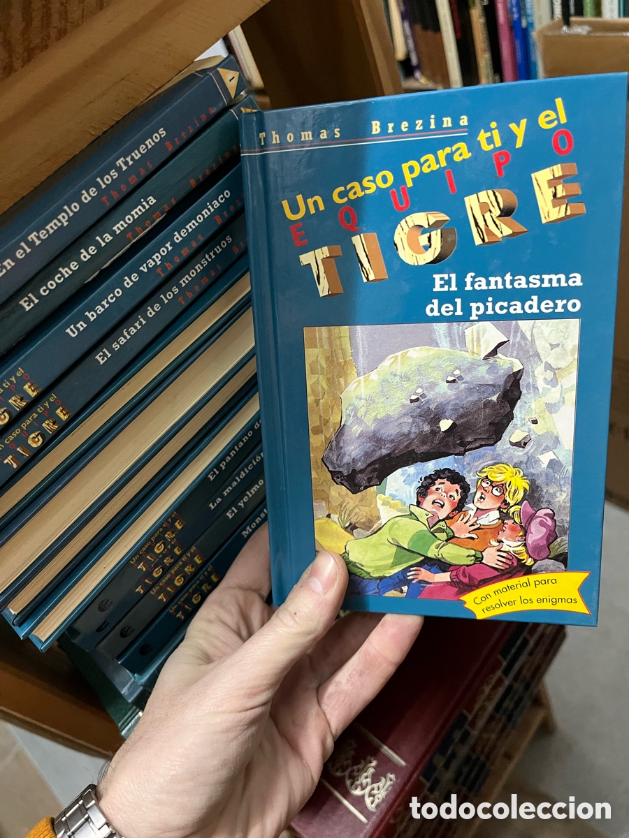 Gebrauchte B&uuml;cher: Lote de 15 libros Thomas Brezina Un caso para ti y el TIGRE (incluye sobre del manual)