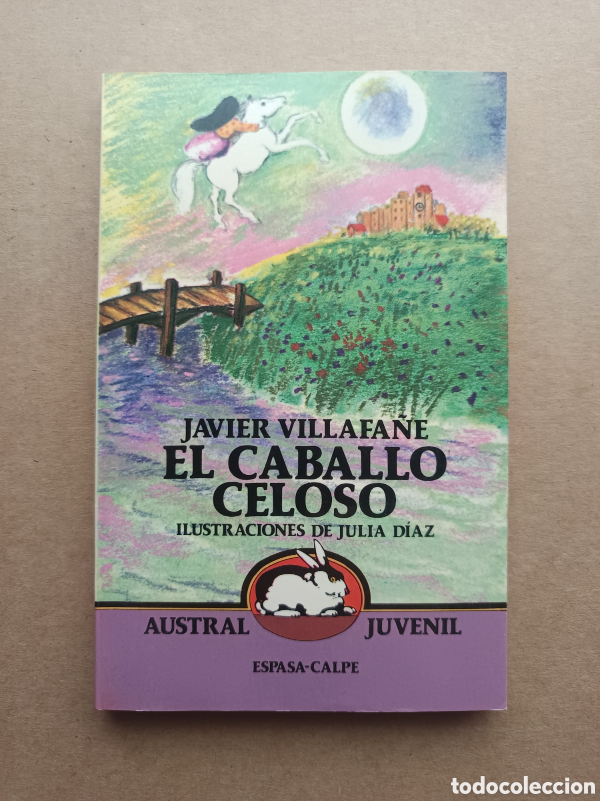 Libros de segunda mano: El Caballo Celoso, por Javier Villafa&ntilde;e (Espasa-Calpe, 1988). Austral Juvenil n&deg;26.