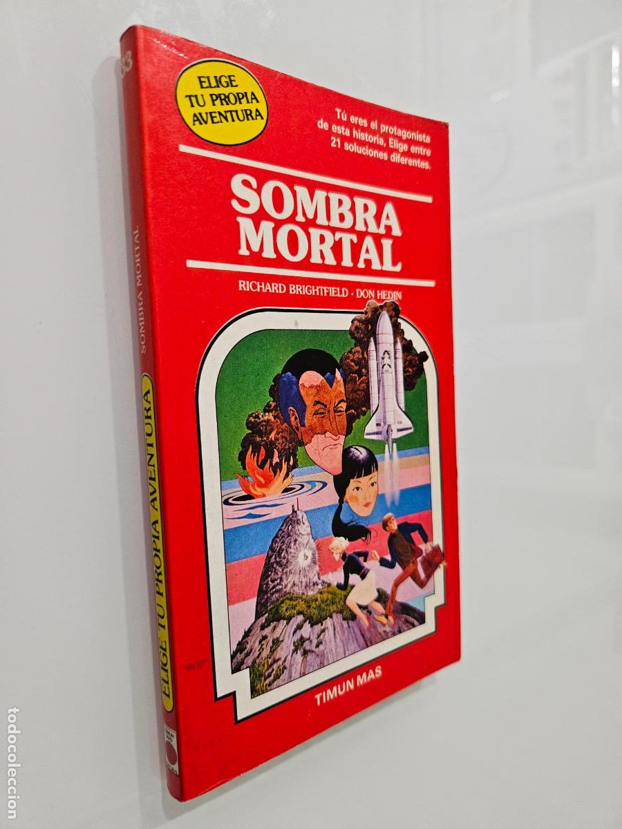 Libros de segunda mano: Sombra mortal | Brightfield, Richard | Editorial: Timun Mas Narrativa, 1986