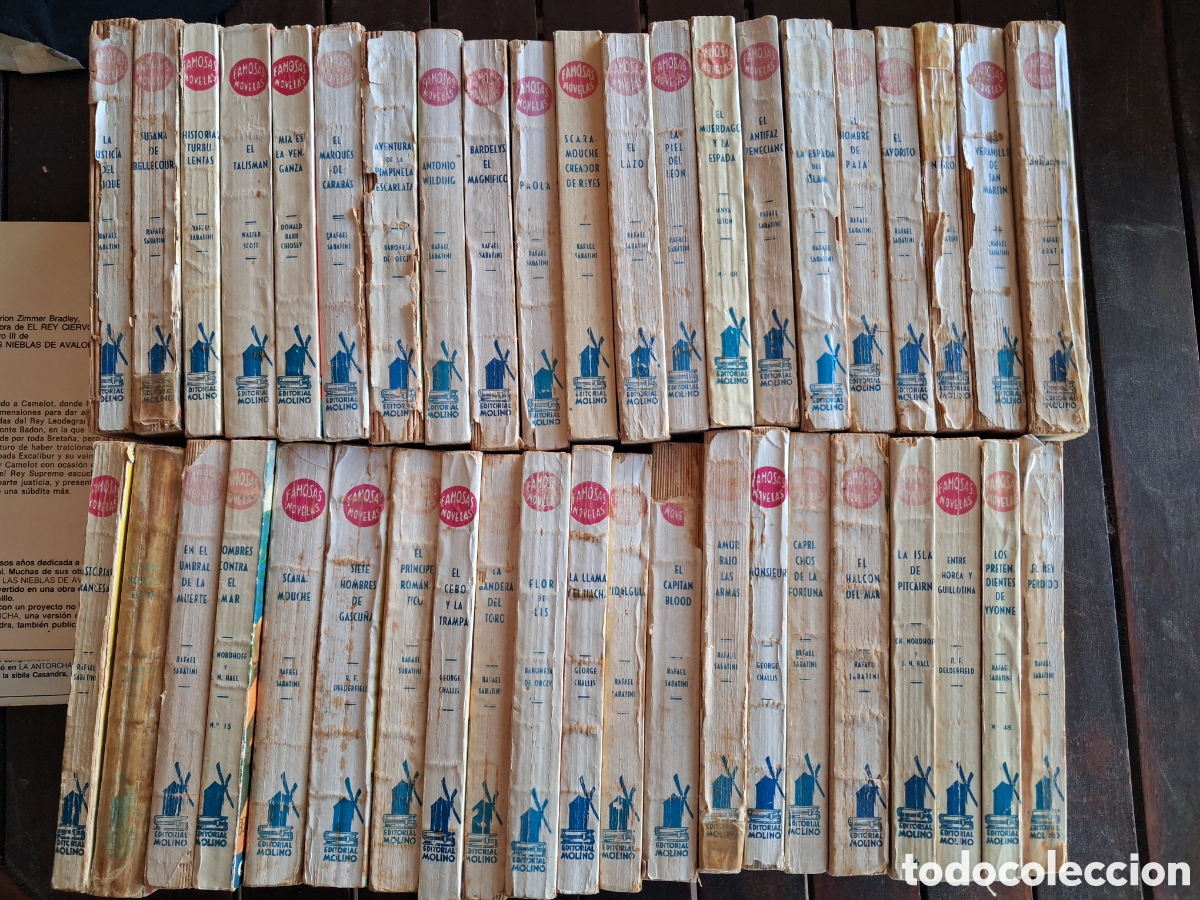 Libros de segunda mano: 42 FAMOSAS NOVELAS MOLINO.