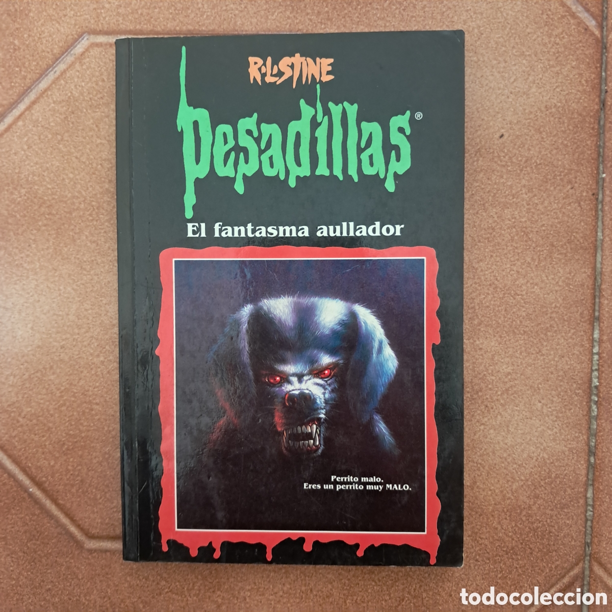 Libros de segunda mano: Libro R.L. Stine Pesadillas - El fantasma aullador (1998 Primera Plana)