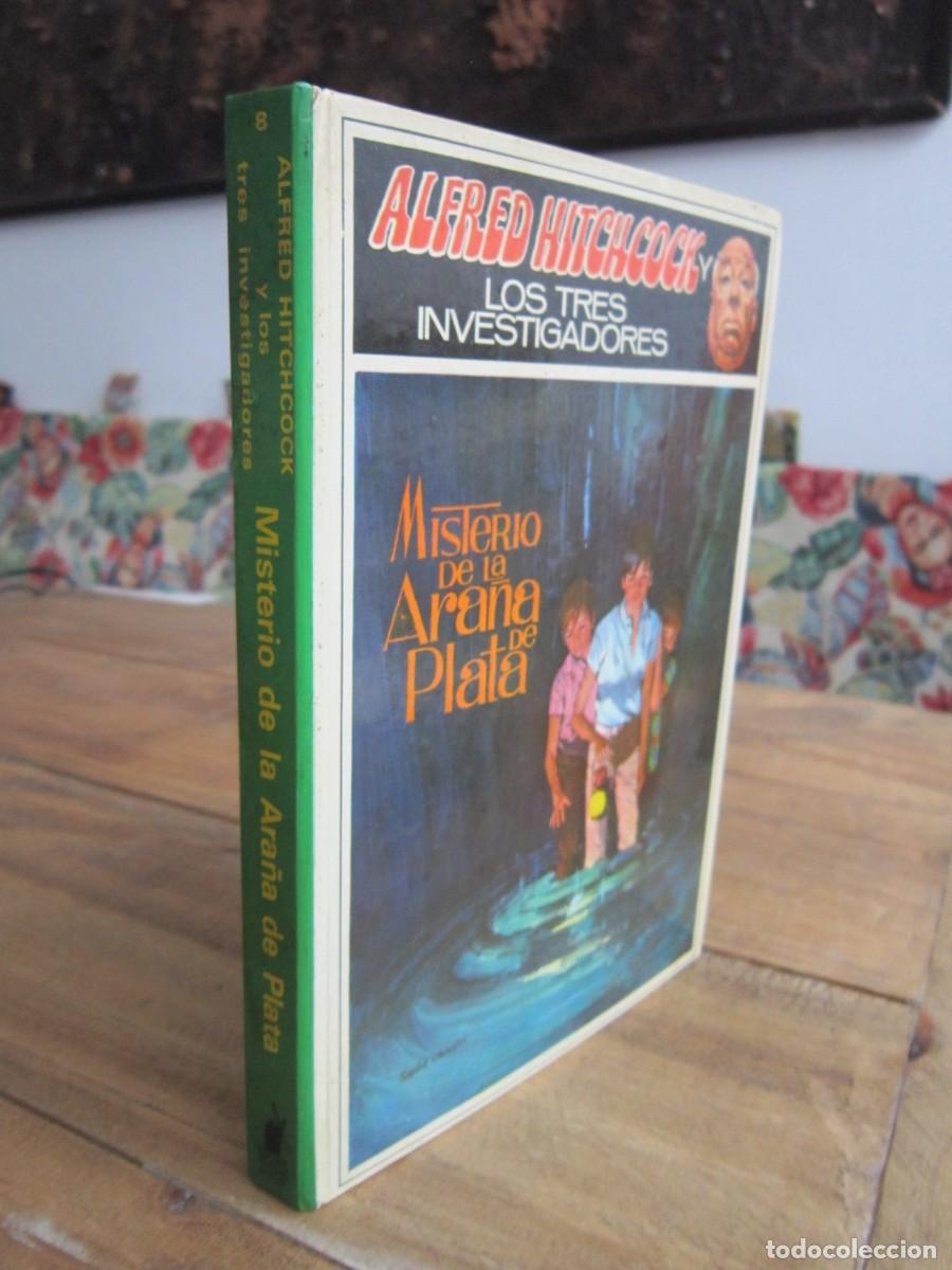 Gebrauchte B&uuml;cher: ALFRED HITCHCOK Y LOS TRES INVESTIGADORES N&ordm; 8 MISTERIO DE LA ARA&Ntilde;A DE PLATA MOLINO 1980