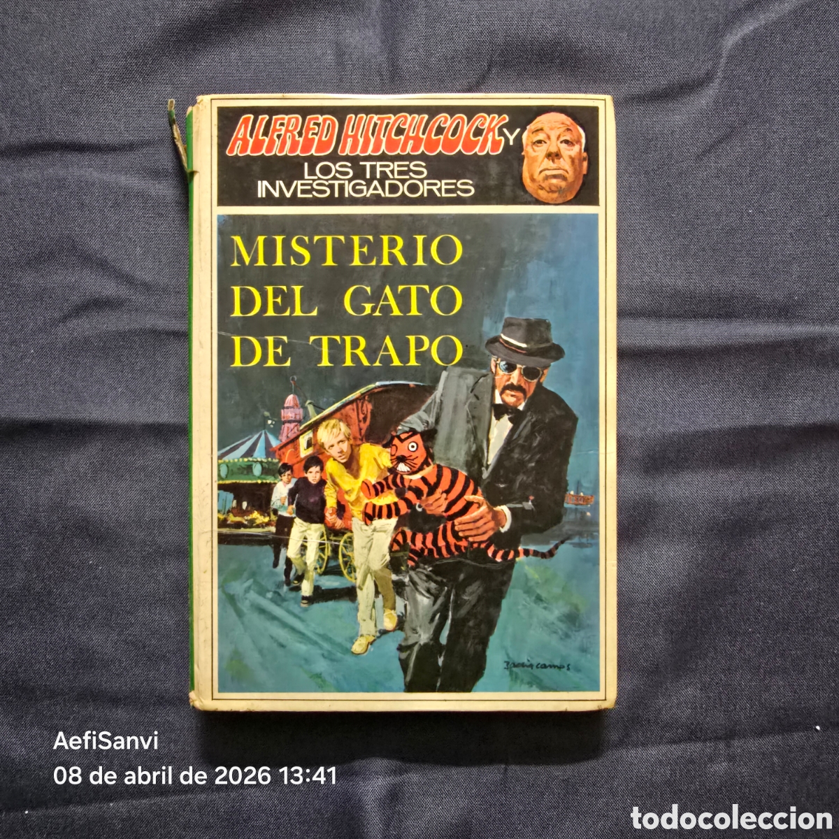 Libros de segunda mano: ALFRED HITCHCOCK Y LOS TRES INVESTIGADORES 13: MISTERIO DEL GATO DE TRAPO (MOLINO)