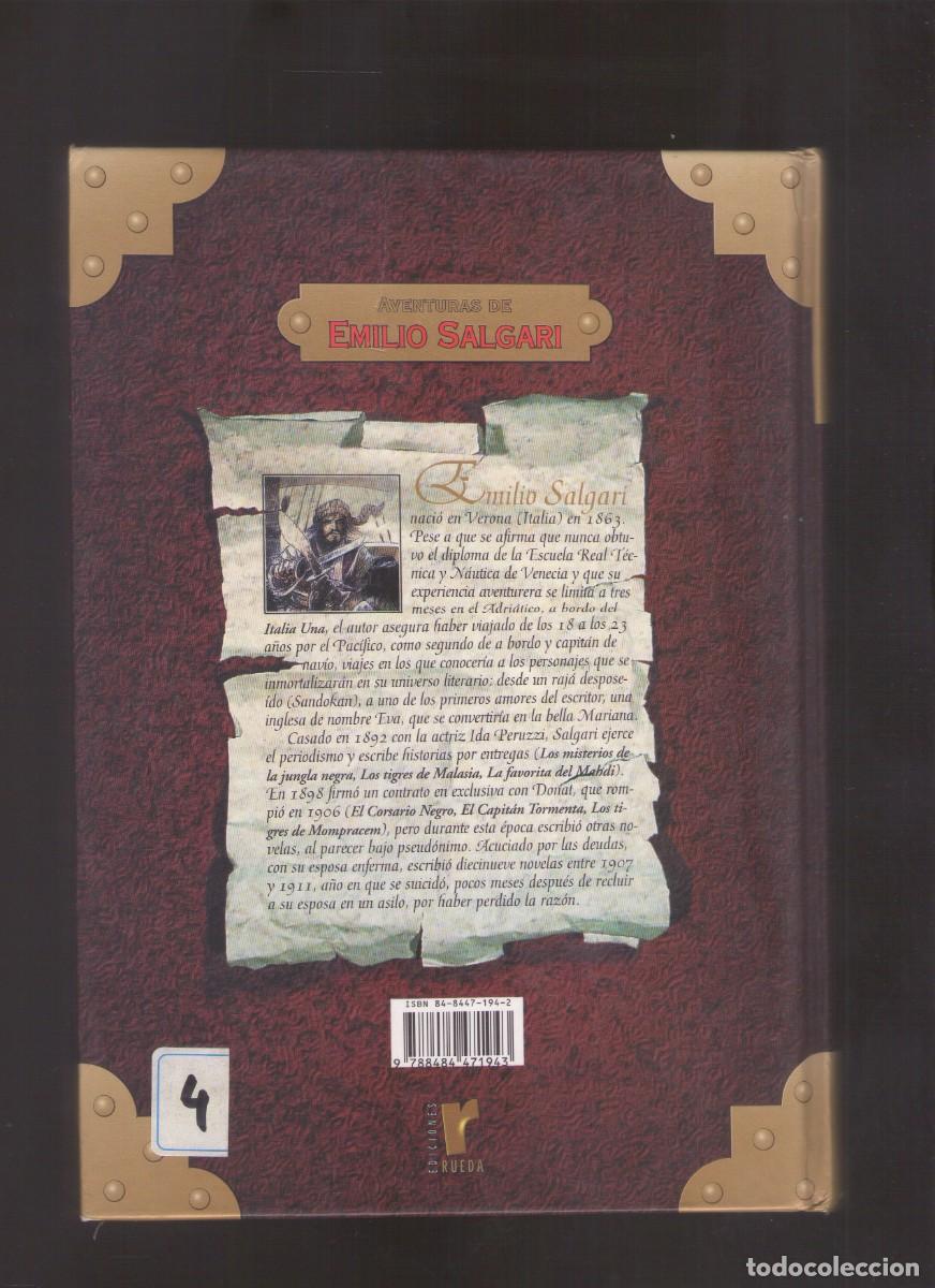 Libros de segunda mano: Bd. Sandokan (Emilio Salgari) - Foto 2