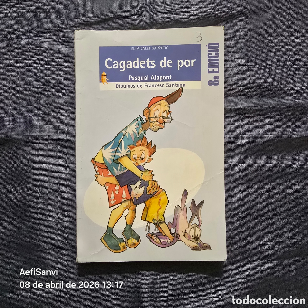 Libros de segunda mano: CAGADETS DE POR (PASQUAL ALAPONT) (BROMERA)