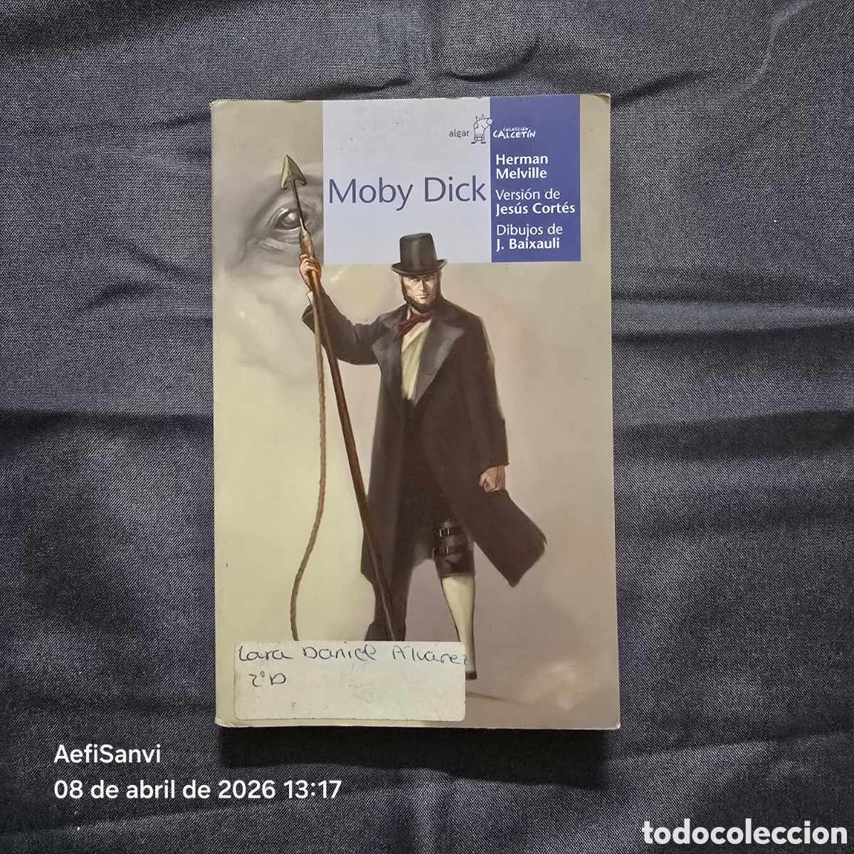 Libros de segunda mano: MOBY DICK (HERMAN MELVILLE) (ALGAR)