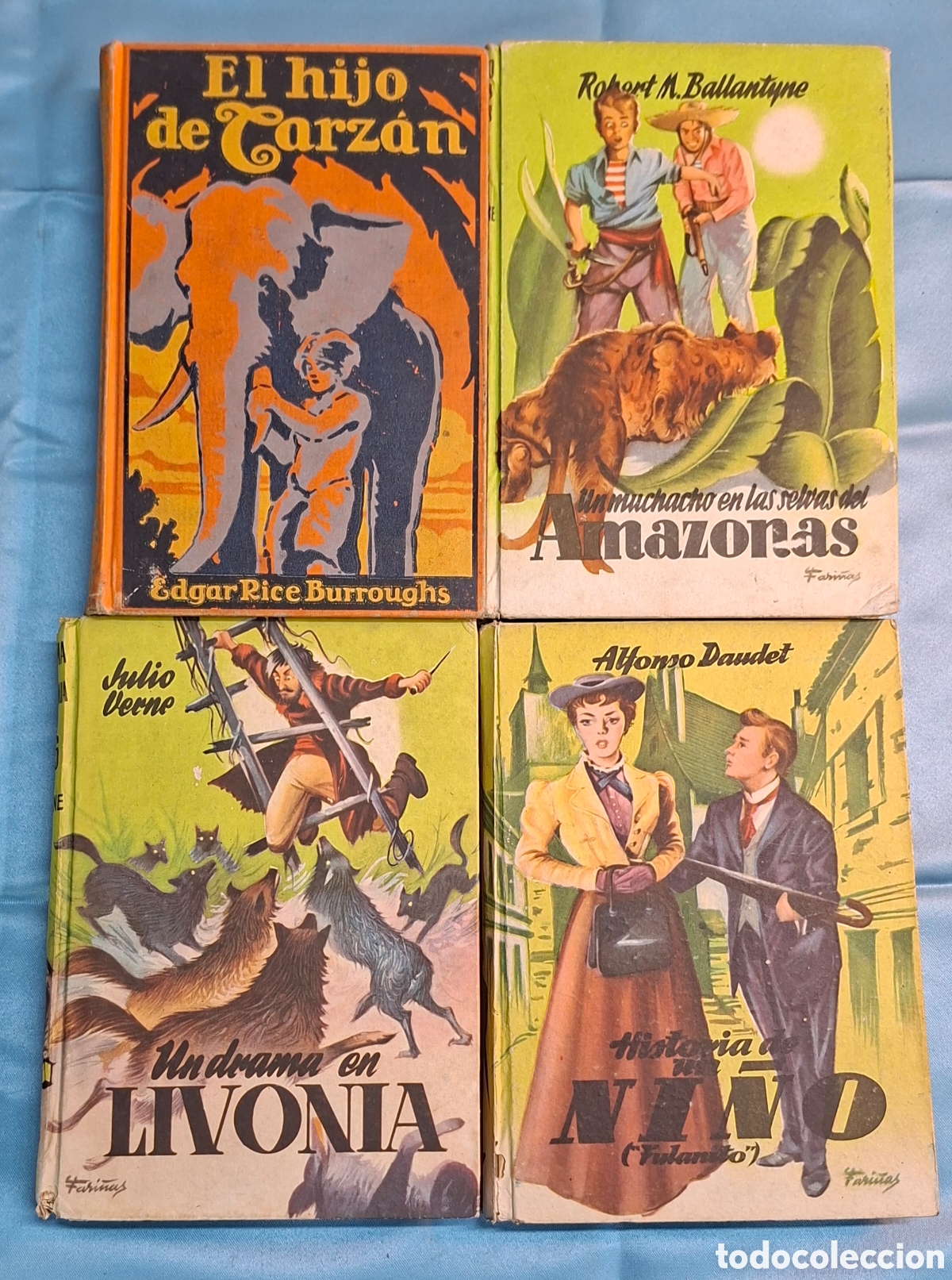 Libros de segunda mano: Colecci&oacute;n 4 Libros Cl&aacute;sicos Infantiles