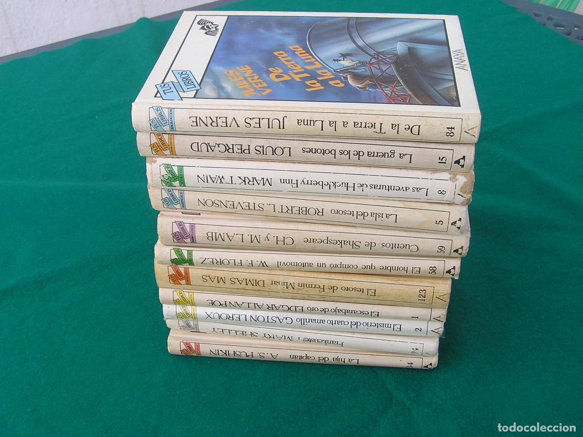 Gebrauchte B&uuml;cher: Un libro a elegir de entre los 12 de la colecci&oacute;n TUS LIBROS de la Editorial ANAYA. S&oacute;lo uno.
