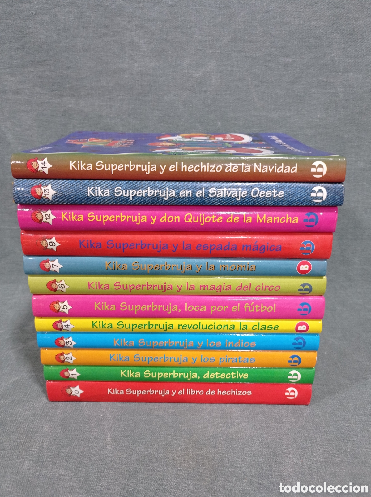 Gebrauchte B&uuml;cher: KIKA SUPERBRUJA - LOTE DE 12 LIBROS - ED. BRU&Ntilde;O