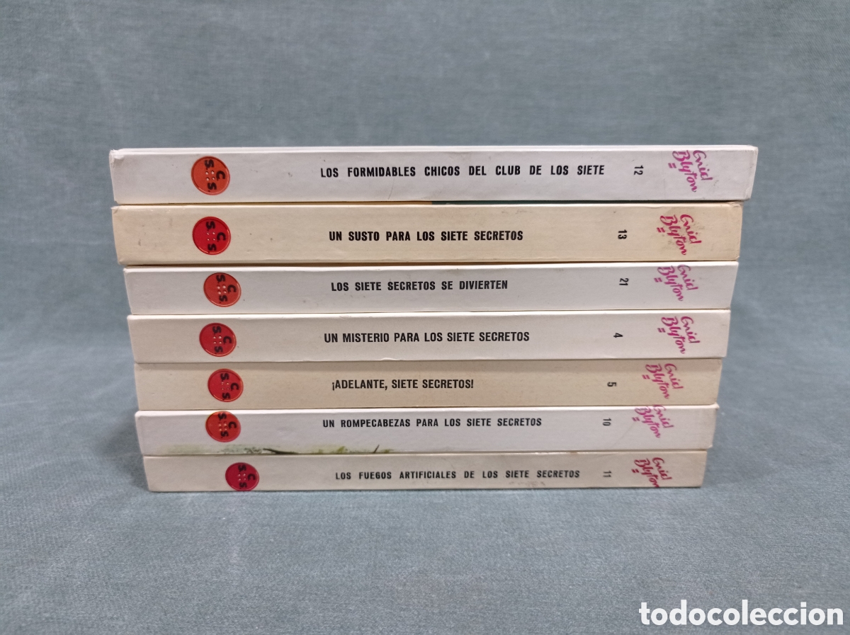 Gebrauchte B&uuml;cher: COLECCI&Oacute;N SIETE SECRETOS - LOTE DE 7 LIBROS - ED. JUVENTUD