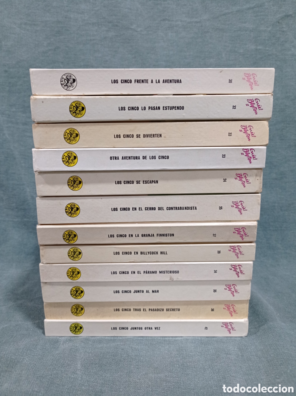 Gebrauchte B&uuml;cher: COLECCI&Oacute;N LOS CINCO - ED. JUVENTUD - LOTE DE 12 LIBROS