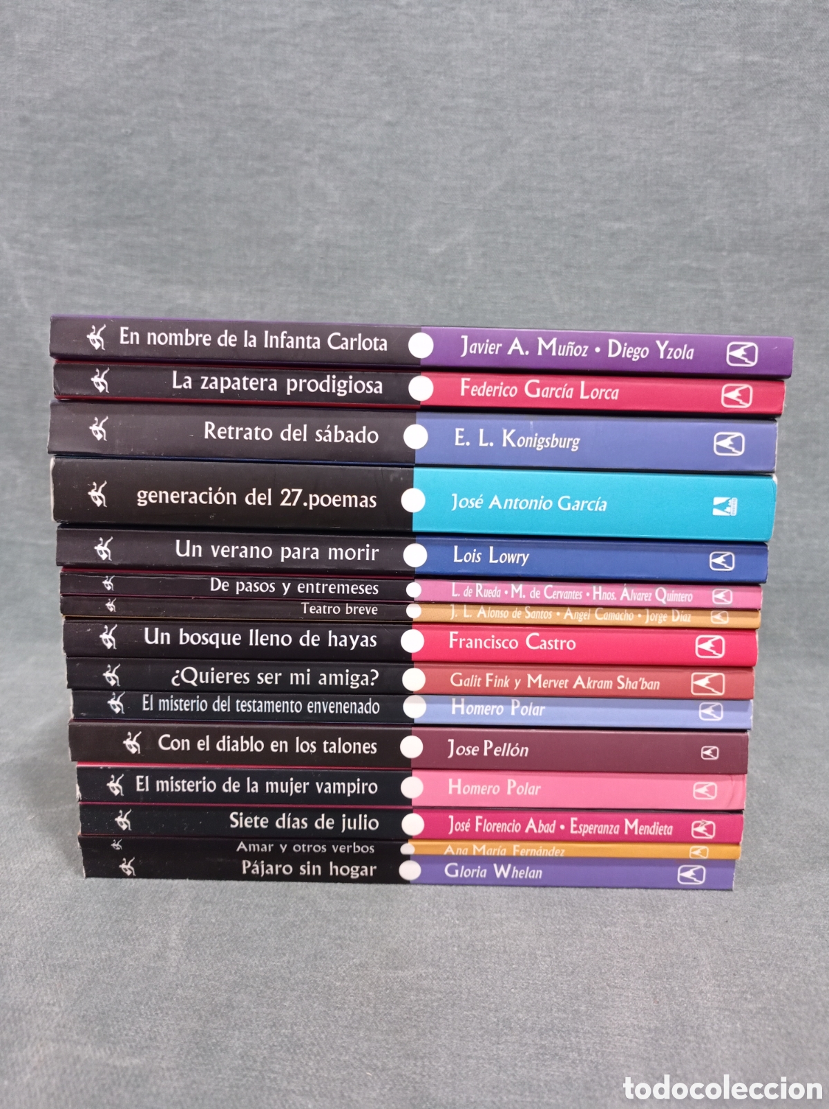 Libros de segunda mano: COLECCI&Oacute;N PUNTO DE ENCUENTRO - ED. EVEREST - LOTE DE 15 LIBROS