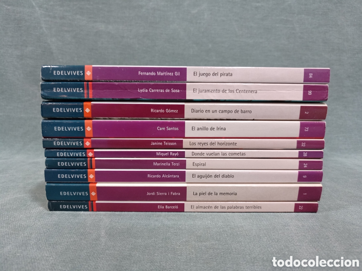 Libros de segunda mano: COLECCI&Oacute;N ALANDAR - ED. EDELVIVES - LOTE DE 10 LIBROS