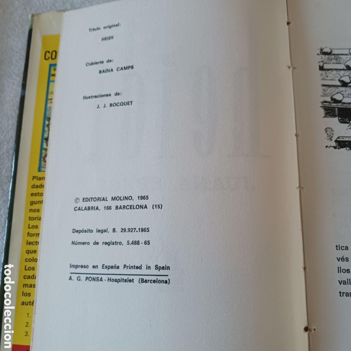 Libros de segunda mano: Heidi de Juana Spyri - Foto 6