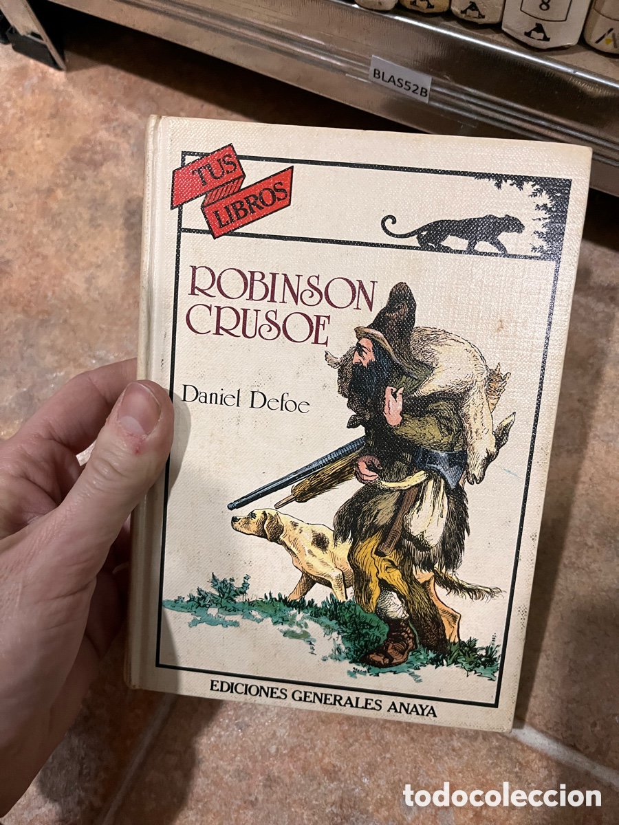 Libros de segunda mano: BLAS52B Anaya tus LIBROS - ROBINSON CRUSOE Daniel Defoe
