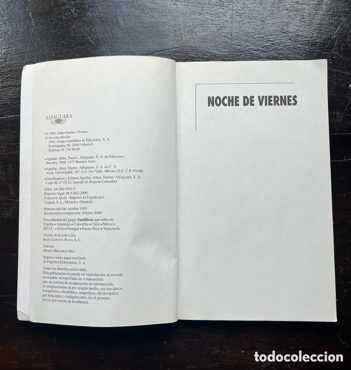 Libros de segunda mano: Libro Noche de Viernes - Foto 5